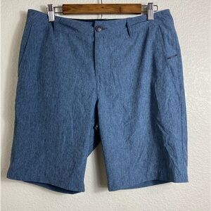 Nitrous Black Men's Blue Shorts Size: 32